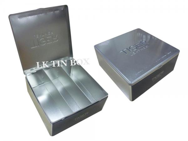 Metal Square Tin Box For Cup Cake Biscuit Storage