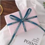 1cm High Tenacity Hot Stamping Spiral Ribbon Flower Packaging Ribbon with