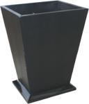 PULV Hotel Recycling Bins PU Leather Cover With Metal Inner