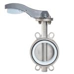 PTFE lined butterfly valve