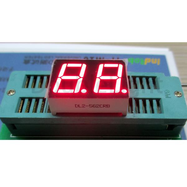 5.0mm 5×7 Ultra Red Dot Matrix 7 Segment LED Displays Black Surface Face Color