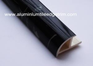 Wholesale Quadrant Black Inside Corner Tile Trim Marble Color Plastic Material For Kitchen Countertop from china suppliers