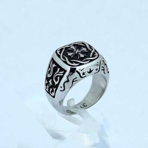 Wholesale FAshion 316L Stainless Steel Ring With Enamel LRX238 from china suppliers