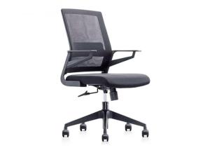 Wholesale Breathable Mesh Fixed Armrest Wheeled Computer Chair from china suppliers
