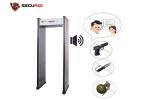 Infrared Temperature Measuring Door Frame Metal Detector For School Mall Hotel