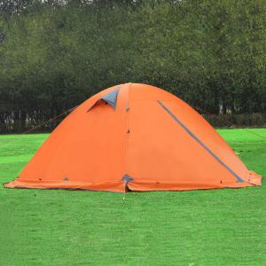 Wholesale 2Person Camping Tent Double Layer Double Door Snow Proof Camping Tent Outdoor Tent(HT6020) from china suppliers