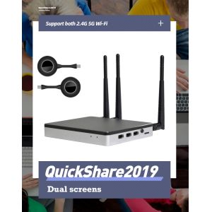 Wholesale Android7.1 Wireless Presentation Box , UHD Hdmi Transmitter And Receiver from china suppliers