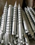 Fixed Flange DIN 2615 Steel Ground Screw Earth Anchor Spiral Pile