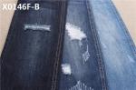 9.1 Oz Dark Blue Desizing 100 Cotton Denim Fabric For Boy Friend Style Jeans