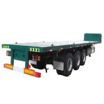 Max Payload 50000kgs 45ft Container Carry Flatbed Truck Semi-Trailer with