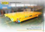 Metal Handing Battery Transfer Cart Battery Steerable Transfer Bogie On Rail
