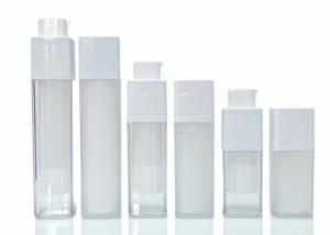Wholesale Refillable Moisture Airless Eye Cream Bottle 15ml Airless Pump Bottles Double Wall from china suppliers