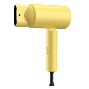 Wholesale 800W Travel Size Hair Dryer With Strong Wind And High Speed Motor Yellow from china suppliers