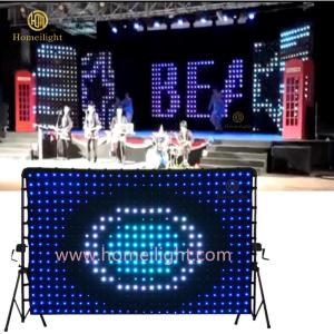 Wholesale Dj Disco Show LED Display Vision Cloth RGB3in1 LED Backdrop Cloth from china suppliers