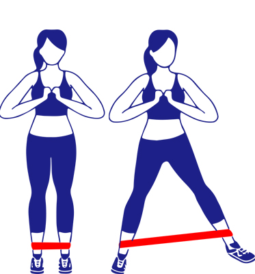 Custom Latex Stretch Fitness Resistance Bands for Yoga Power Exercise