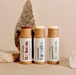 0.5oz Kraft Paper Lip Balm Tubes , Cardboard Deodorant Paperboard Push Up Tubes