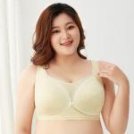 Cotton Breathable Pregnancy Nursing Bra Seamless Plain Dyed Big Pregnancy Sports