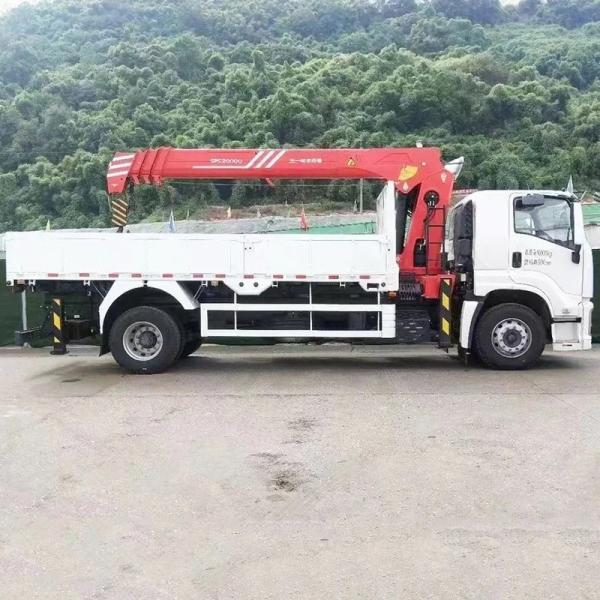 Versatile Cargo Truck Mounted Crane Efficient Lifting Transport Stability For
