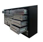 Cold Rolled Steel Cabinet 20 Drawers Heavy Duty Workbench for Garage Organizatio