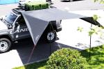 White Travel Car Top Awning 420D PU Vehicle Tents & Awnings