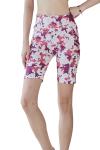 Machine Washable Custom Printed Leggings Seamless Gym Shorts For Women