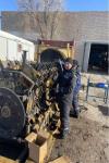 12V175ZL Rotary Piston Movement Electrical Oil Drilling Machine Generator 1200KW