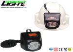 4.5Ah Li Ion Battery 0.9W 8000lux LED Miners Cap Lamp