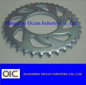 Wholesale 520 Pitch 4-bolt Steel Bicycle Chain Sprocket in Black from china suppliers