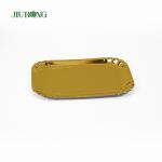 340*450*20mm biodegradable disposable dishes gold eco friendly paper plates