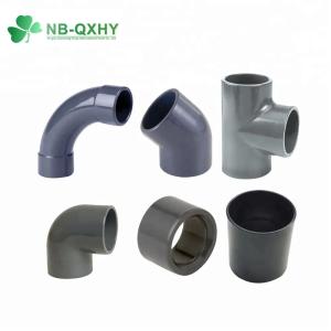 Wholesale UPVC Fittings DIN Plastic Tube Elbow Pn10 Pn16 DIN Pipe Fitting for Outdoor or Underground from china suppliers