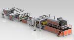 ASA PVC Board Extrusion Line 350kg/H Door Wall Panel Single Screw Extruder