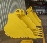 Wear Resistant Excavator Rock Bucket Mining Construction 0.8-2.5cbm Heavy Duty