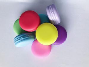 Wholesale Ｍacaron Color Plastic Cosmetic Jars Round Biscuit Resemble 10G Volume from china suppliers