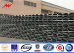 30FT NEA Electrical Power Pole 2.75mm Thickness ASTM A123 Standard