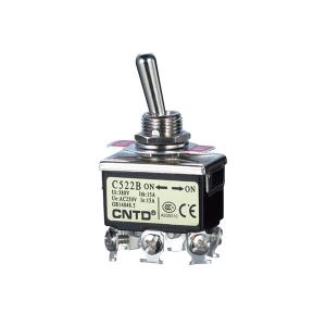 Wholesale 6 Pin DPDT 250V 15A ON-OFF-ON Black,Central OFF,Heavy Duty Toggle Switch.C523B,Rohs from china suppliers