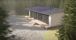 Wooden Expandable Container House Luxury Prefabricated