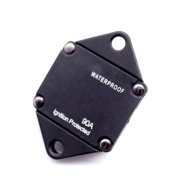 E94 Car Circuit Breakers 90A 32V Panel Mount Auto Reset Circuit Breaker IP67