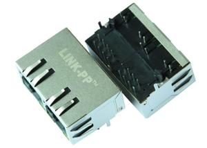 Wholesale HY911261C Multi-port RJ45 Double Port Gigabit FastJack LPJG26806ABNL from china suppliers