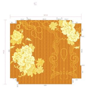 Wholesale Flower Handtufted Wool wall to wall carpet project carpet from china suppliers