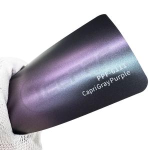 Wholesale PPF-6111 Capri Gray Purple car paint film precision-cut from china suppliers