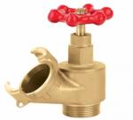 Brass 2.5 Fire Hydrant Landing Valve OEM / ODM For Water Applications