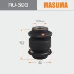 Steering Arm Mounting Bush 48632-35070 for NISSAN ALMERA N16E.Turbo by MASUMA