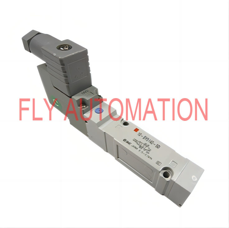 SMC 5 Port 2 Position Spring Return 1/4" Push To Connect Inlet 24 V SY5140-5DZ - 80163041