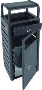 Wholesale 20L Ashtrays Bins Standing Ashtray Outdoor Metail With Paint Coating from china suppliers