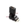 Buy cheap 360 Degree Rotation Swivel MINI HDMI Male to HDMI Female M/F Adapter Converter from wholesalers