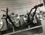 Glossy 100% Mirror Black Effect Polyester Powder Coat For Automobile Parts