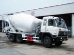 Dongfeng Concrete Mixing Transport Trucks , 6x4 10 Wheel 9 Cube Cement Mixer