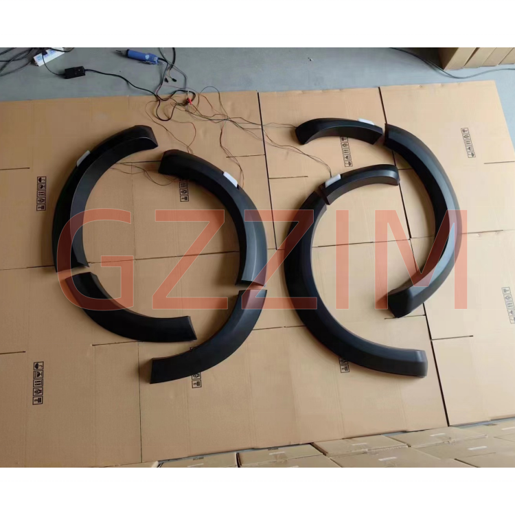 Plastic Wheel Arch Fender Flares With Led Light For Ford Ranger T9 2022
