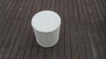 UV Resistant Fashion Obelisk Chair With Round Tea / Coffee Table