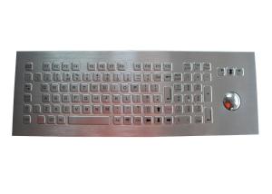 Wholesale Industrial Washable Stainless Steel Keyboard 800 DPI With 38.0mm Trackball from china suppliers